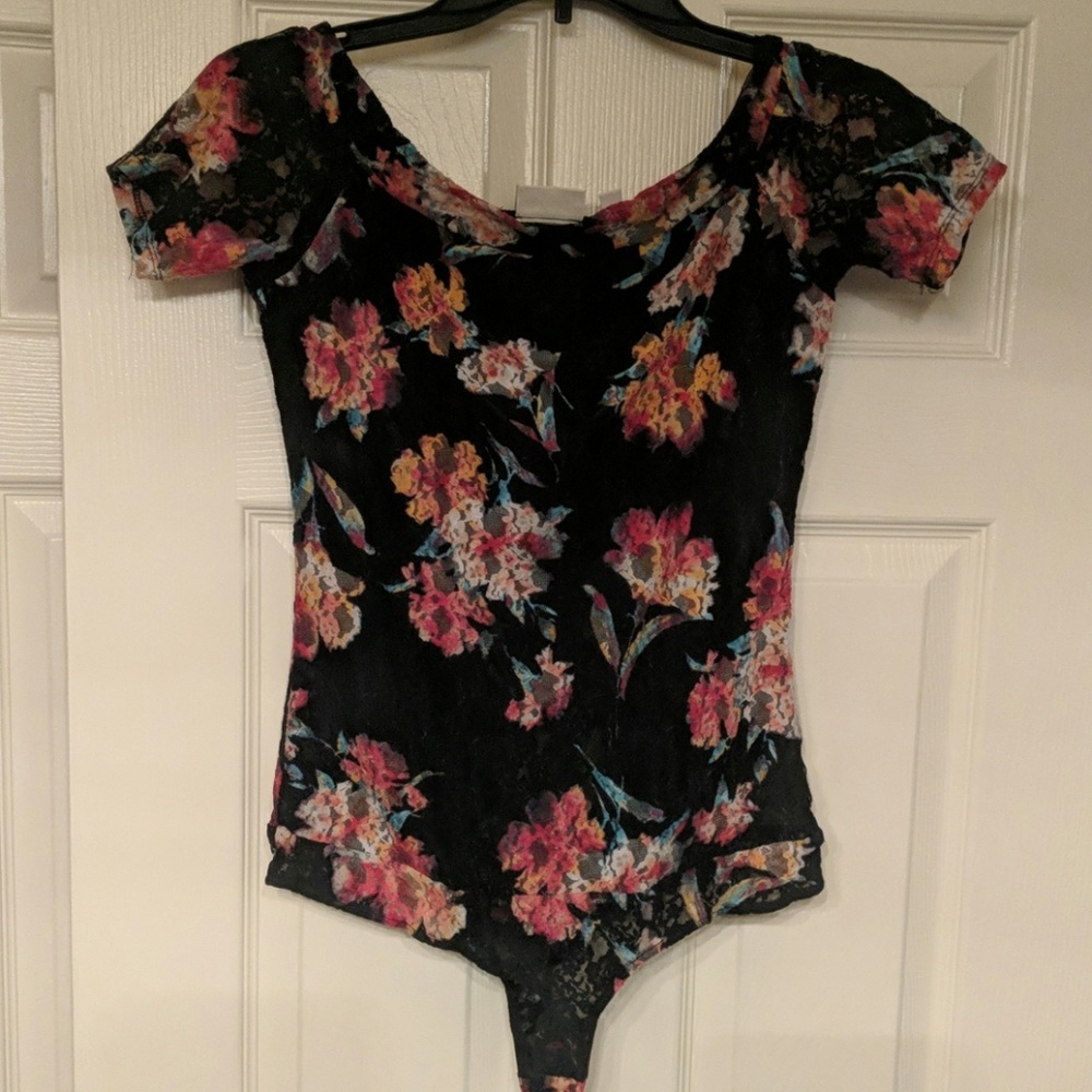 Off the shoulder body suit